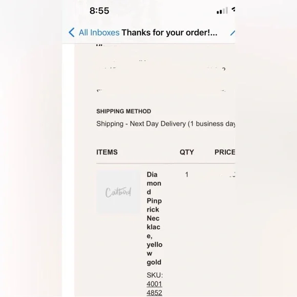 FLASH SALE TODAY ONLY — Catbird Diamond Pinprick Necklace in Yellow Gold - Picture 8 of 9